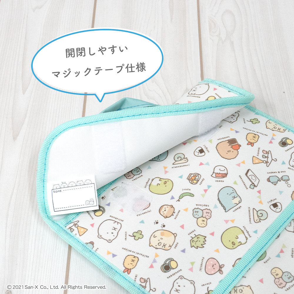 すみっコぐらし タブレットケース タブレットポーチ iPadケース タブレット iPad 縦型 持ち手 小学生 中学生 可愛い iPadポーチ ポーチ ipad 子供 持ち運び 縦 H32cm W23cm sumikkko すみっコ san-x サンエックス
