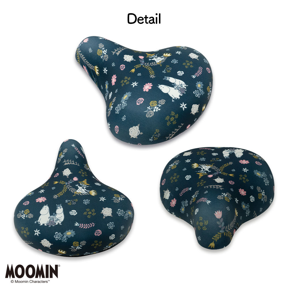 サドルカバー フリーサイズ ムーミン MOOMIN 自転車カバー 着せ替え 撥水 雨 北欧 かわいい 汚れ キズ 防止 ママチャリ 電動アシスト 電動自転車 ミイ