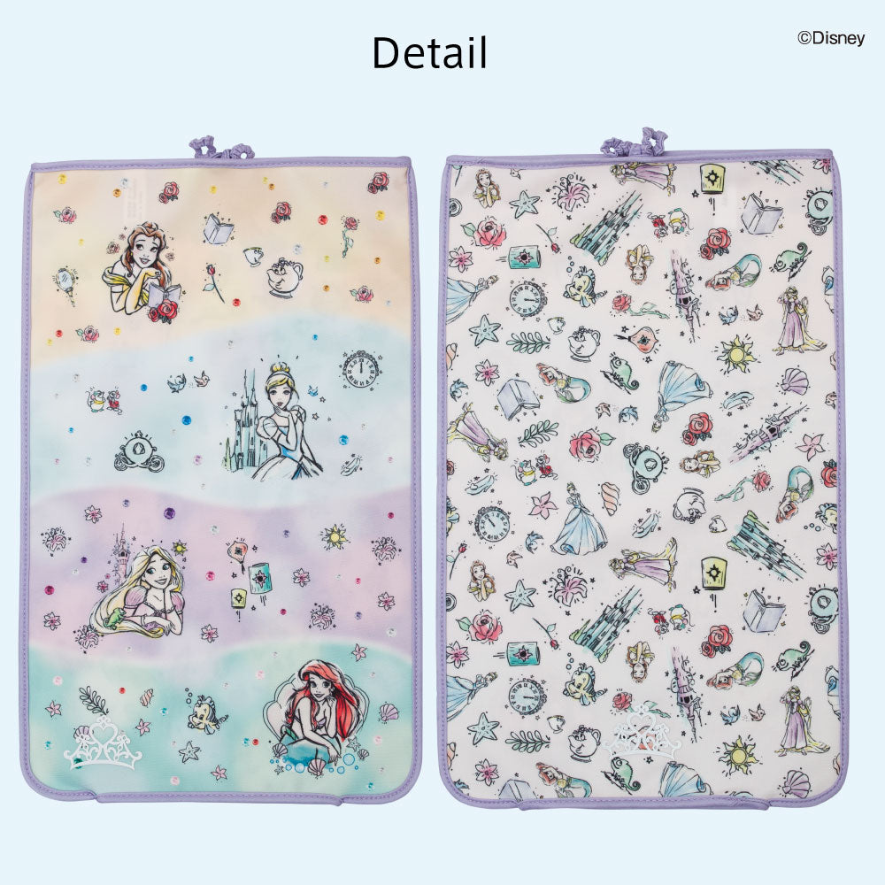 ランドセルカバー らんらんCAP 女の子 リバーシブル ランキング ディズニー キャラクター プリンセス アリエル ラプンツェル アリス ベル LLサイズ 白くならない 防水 はっ水 丈夫 汚れ防止 キズ 着せ替え 洗濯 ランドセル カバー Disny