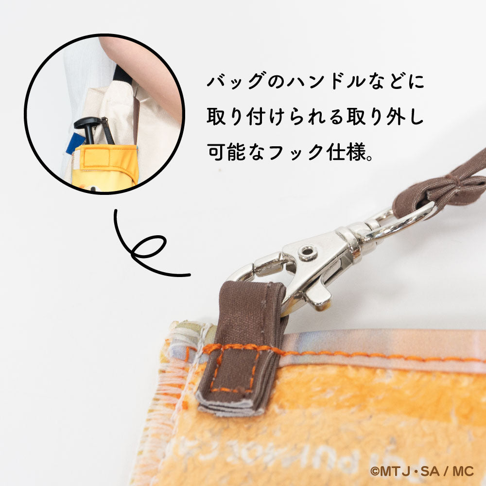 PUIPUI モルカー 折りたたみ傘 ケース 吸水 かわいい 手提げ付き 吸水